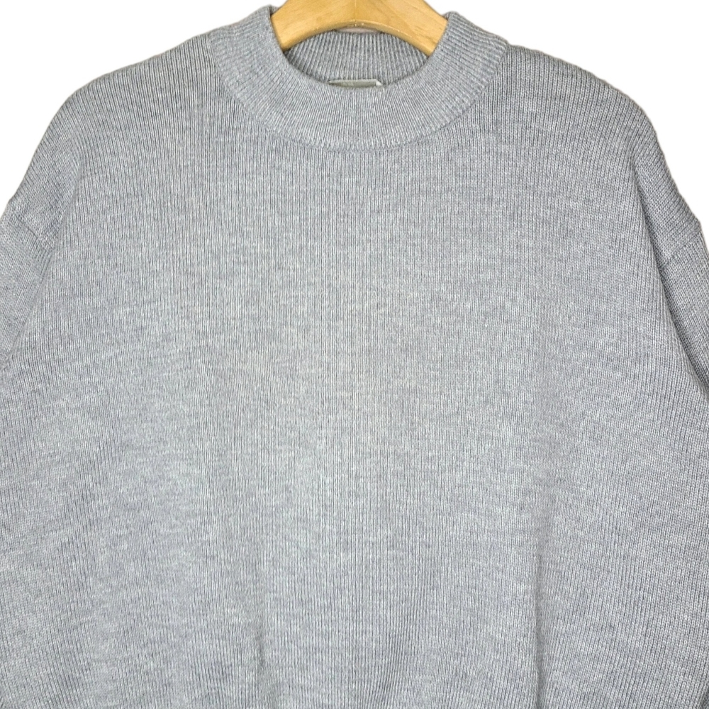 H&M Gray Crewneck Knit Long Sleeve Sweater - Picture 3 of 6